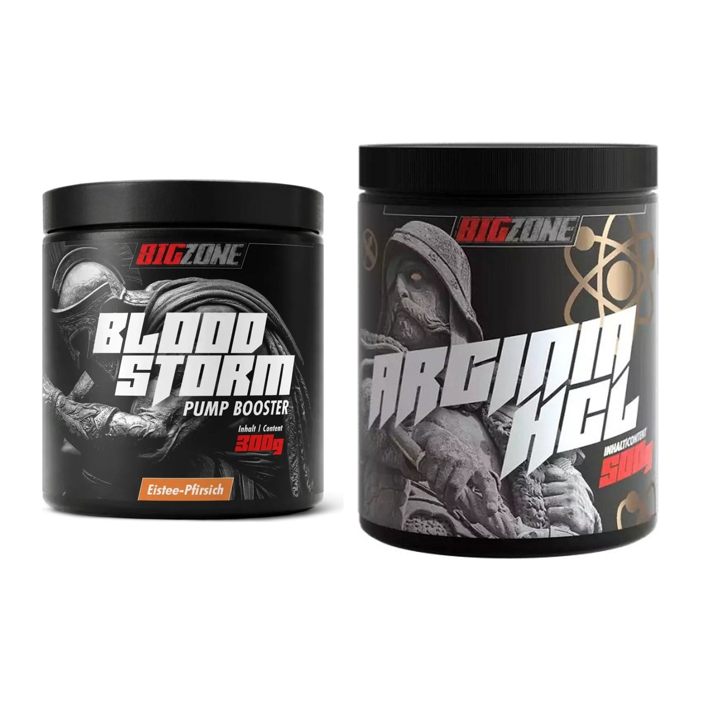 Trainings-Set: Big Zone Bloodstorm 2.0 + Big Zone Arginine HCl – alle enthaltenen Artikel