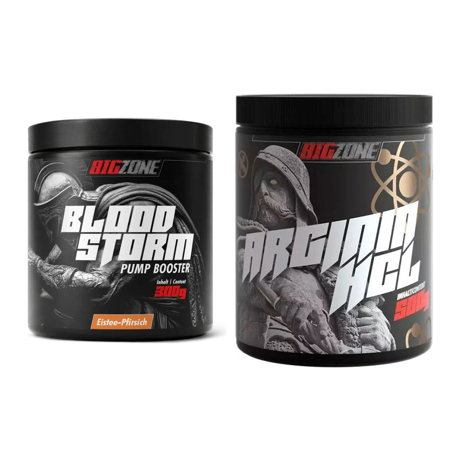 Trainings-Set: Big Zone Bloodstorm 2.0 + Big Zone Arginine HCl – alle enthaltenen Artikel