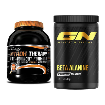 Trainings-Set: BioTech NitroX Therapy + GN Nano Beta Alanine – alle enthaltenen Artikel