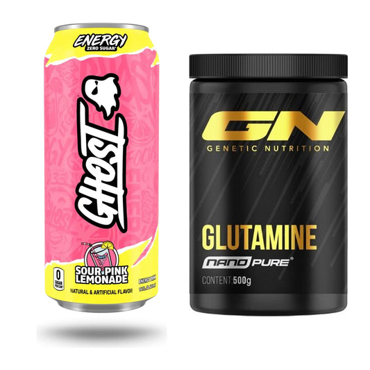 Treningssett: Ghost Energy + GN Nano Pure Glutamine - alle varer inkludert