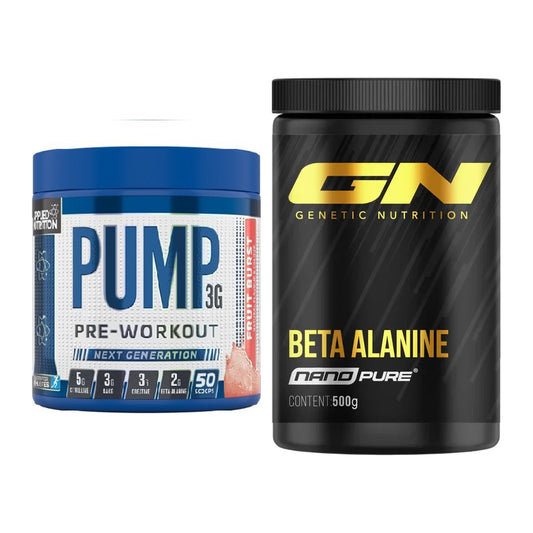 Trainings-Set: Applied Nutrition Pump + GN Nano Beta Alanine – alle enthaltenen Artikel