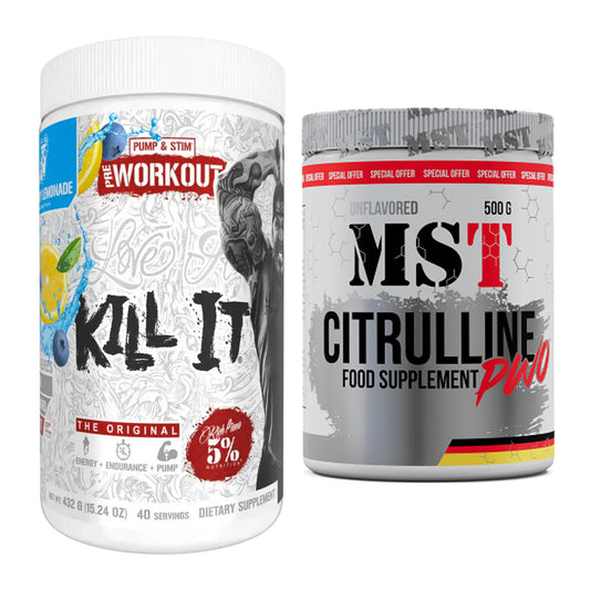 Trainings-Set: Rich Piana 5% Nutrition + MST Citrulline Malat 500g – alle enthaltenen Artikel