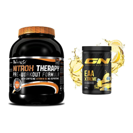 Trainings-Set: BioTech NitroX Therapy + GN EAA Xtreme – alle enthaltenen Artikel