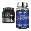 Trainings-Set: BioTech Black Blood CAF+ 300g (80 + Scitec AAKG – alle enthaltenen Artikel