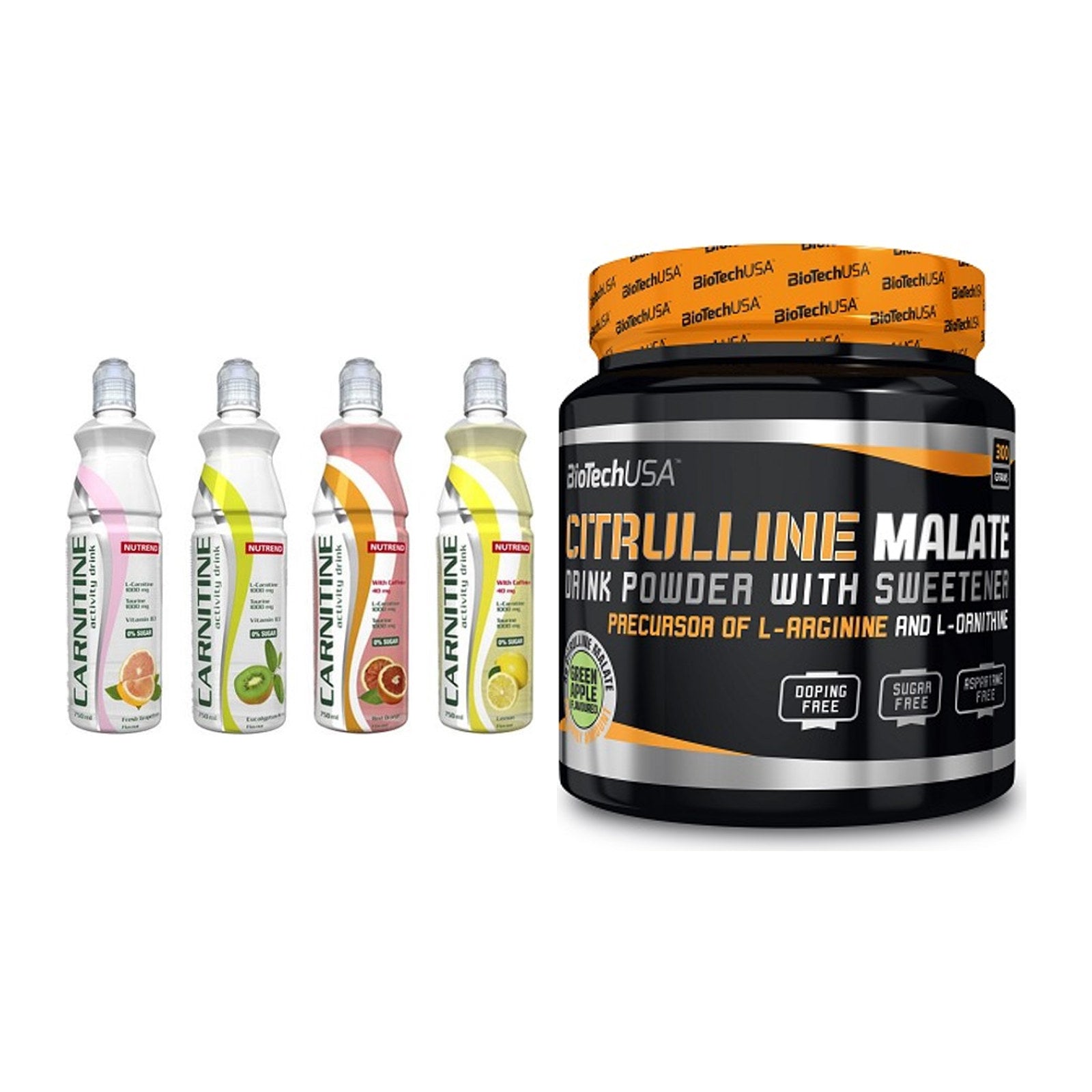 Trainings-Set: Nutrend Activity + BioTech Citrulline Malate – alle enthaltenen Artikel