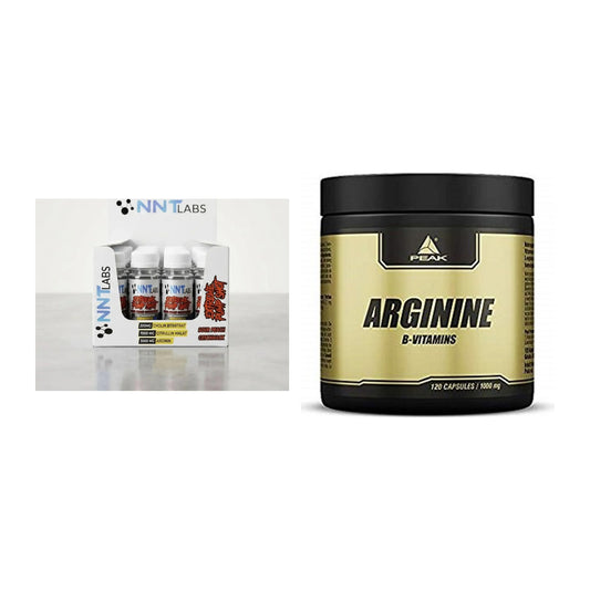 Trainings-Set: NNT Extreme Pump Shot + Peak Arginin – alle enthaltenen Artikel