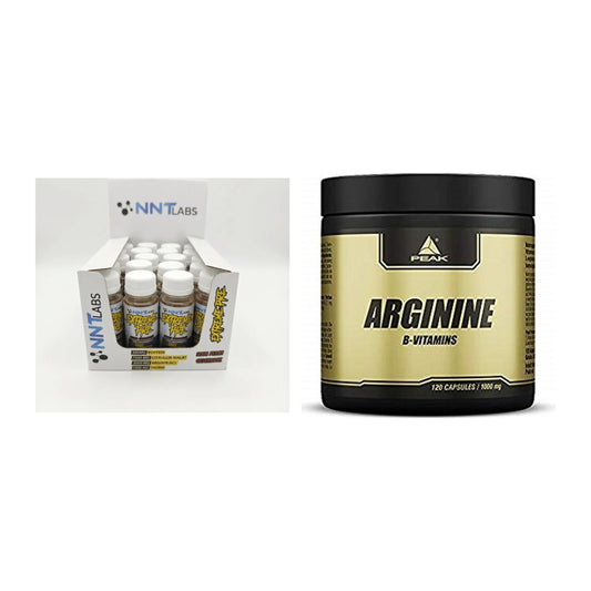 Trainings-Set: NNT Extreme Pre-Workout Shot + Peak Arginin – alle enthaltenen Artikel