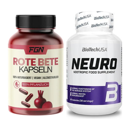 Trainings-Set: FGN Rote Beete + BioTech Neuro – alle enthaltenen Artikel