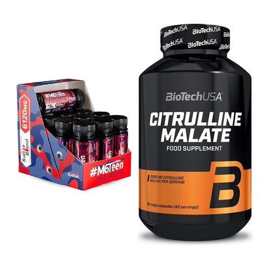 Trainings-Set: DY Nutrition M6Teen + BioTech Citrulline Malate – alle enthaltenen Artikel