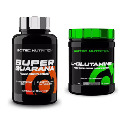 Trainings-Set: Scitec Super Guarana 100 Tabl. + Scitec L-Glutamin – alle enthaltenen Artikel