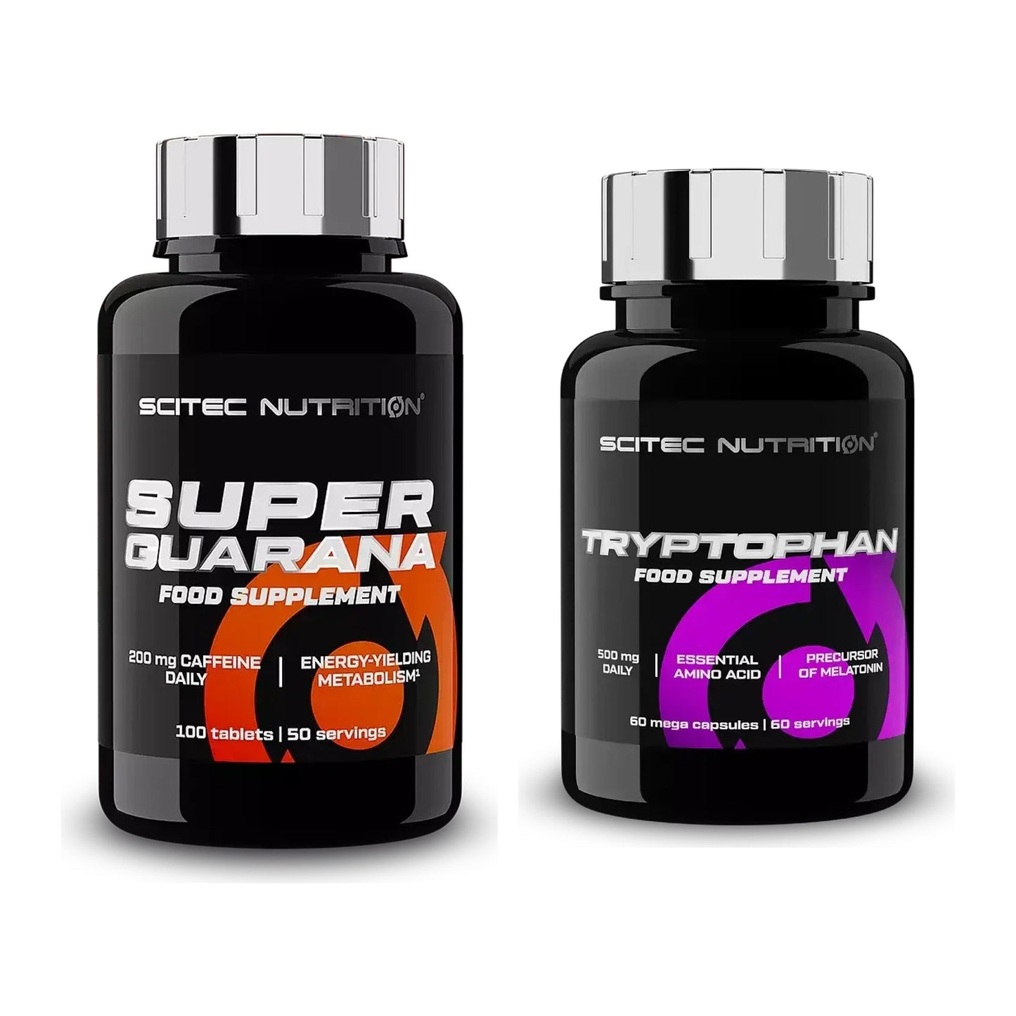 Trainings-Set: Scitec Super Guarana 100 Tabl. + Scitec Tryptophan – alle enthaltenen Artikel