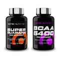 Trainings-Set: Scitec Super Guarana 100 Tabl. + Scitec BCAA 6400 – alle enthaltenen Artikel