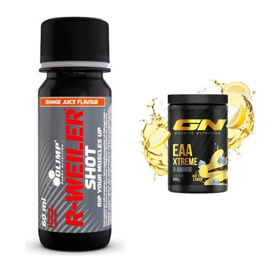 Trainings-Set: Olimp R-Weiler Shot + GN EAA Xtreme – alle enthaltenen Artikel