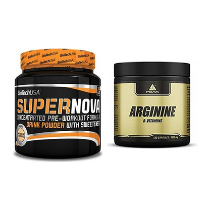 Trainings-Set: BioTech Supernova + Peak Arginin – alle enthaltenen Artikel