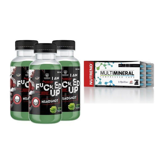 Trainings-Set: Swedish Supplements Fucked + Nutrend Multimineral – alle enthaltenen Artikel