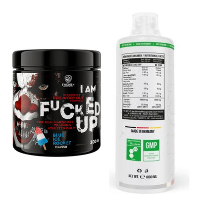 Trainings-Set: Swedish Supplements Fucked + MST L-Carnitine 100.000 – alle enthaltenen Artikel
