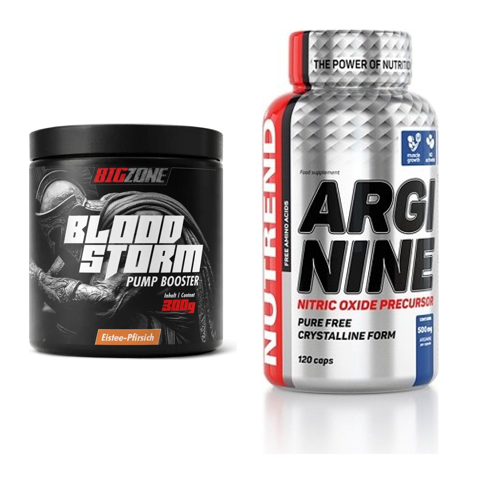 Trainings-Set: Big Zone Bloodstorm 2.0 + Nutrend Arginine – alle enthaltenen Artikel