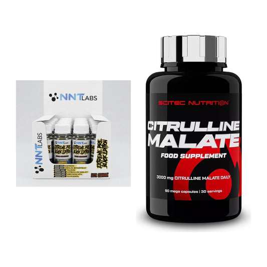 Trainings-Set: NNT Extreme Black Edition + Scitec Citrulline Malate – alle enthaltenen Artikel