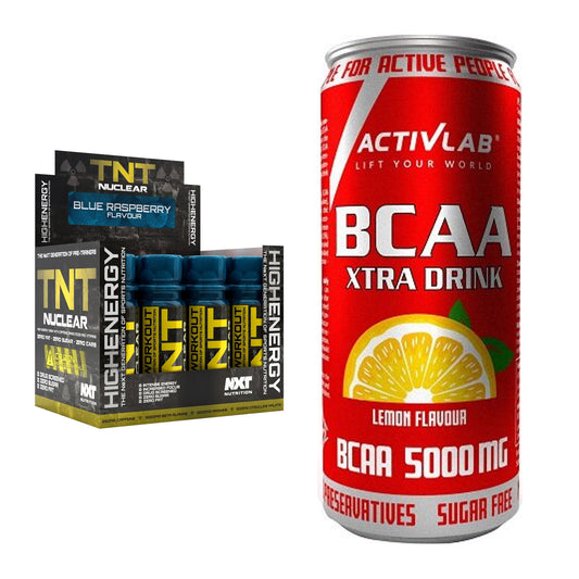 Trainings-Set: NXT Nutrition TNT Nuclear + Activlab BCAA Xtra Drink – alle enthaltenen Artikel