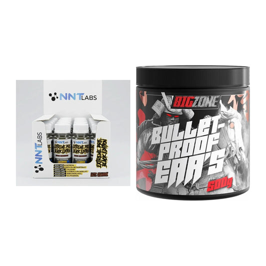 Træningssæt: NNT Extreme Black Edition + Big Zone Bulletproof EAA's - alle varer inkluderet