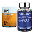 Trainings-Set: Bulk Dope Pre-Workout 30 Serv. + Scitec AAKG – alle enthaltenen Artikel
