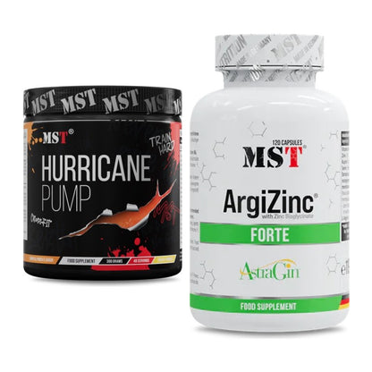 Trainings-Set: MST Hurricane Pump + MST ArgiZinc Forte – alle enthaltenen Artikel