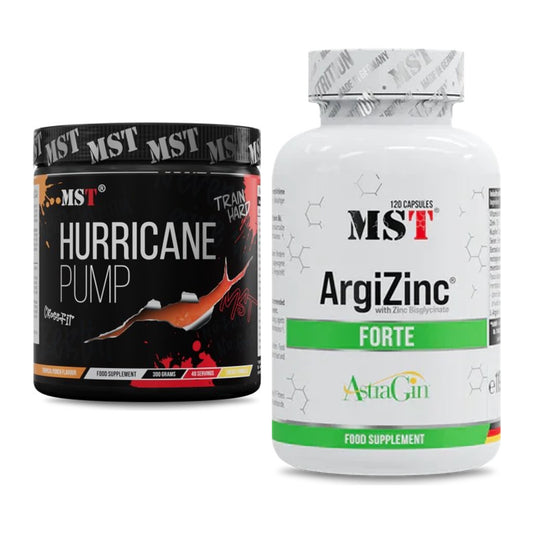 Trainings-Set: MST Hurricane Pump + MST ArgiZinc Forte – alle enthaltenen Artikel