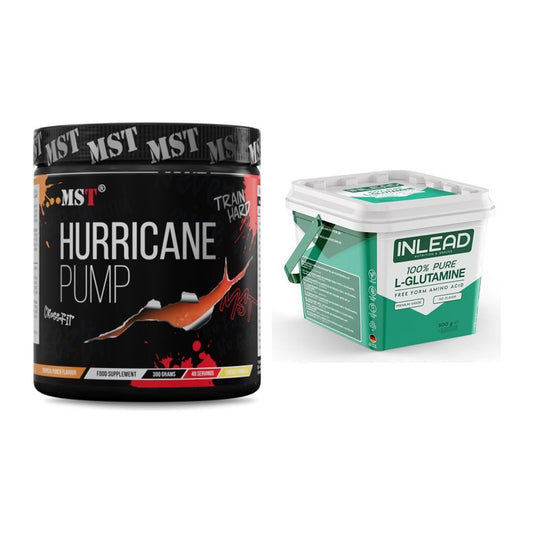 Trainings-Set: MST Hurricane Pump + INLEAD L-Glutamine – alle enthaltenen Artikel