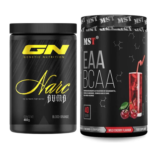 Trainings-Set: GN Narc Pump + MST EAA & BCAA – alle enthaltenen Artikel