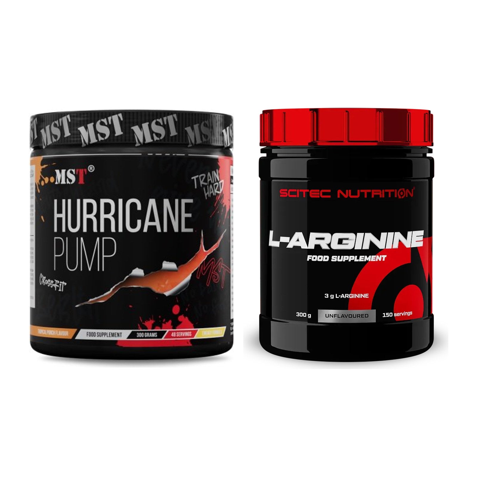 Trainings-Set: MST Hurricane Pump + Scitec Arginin – alle enthaltenen Artikel