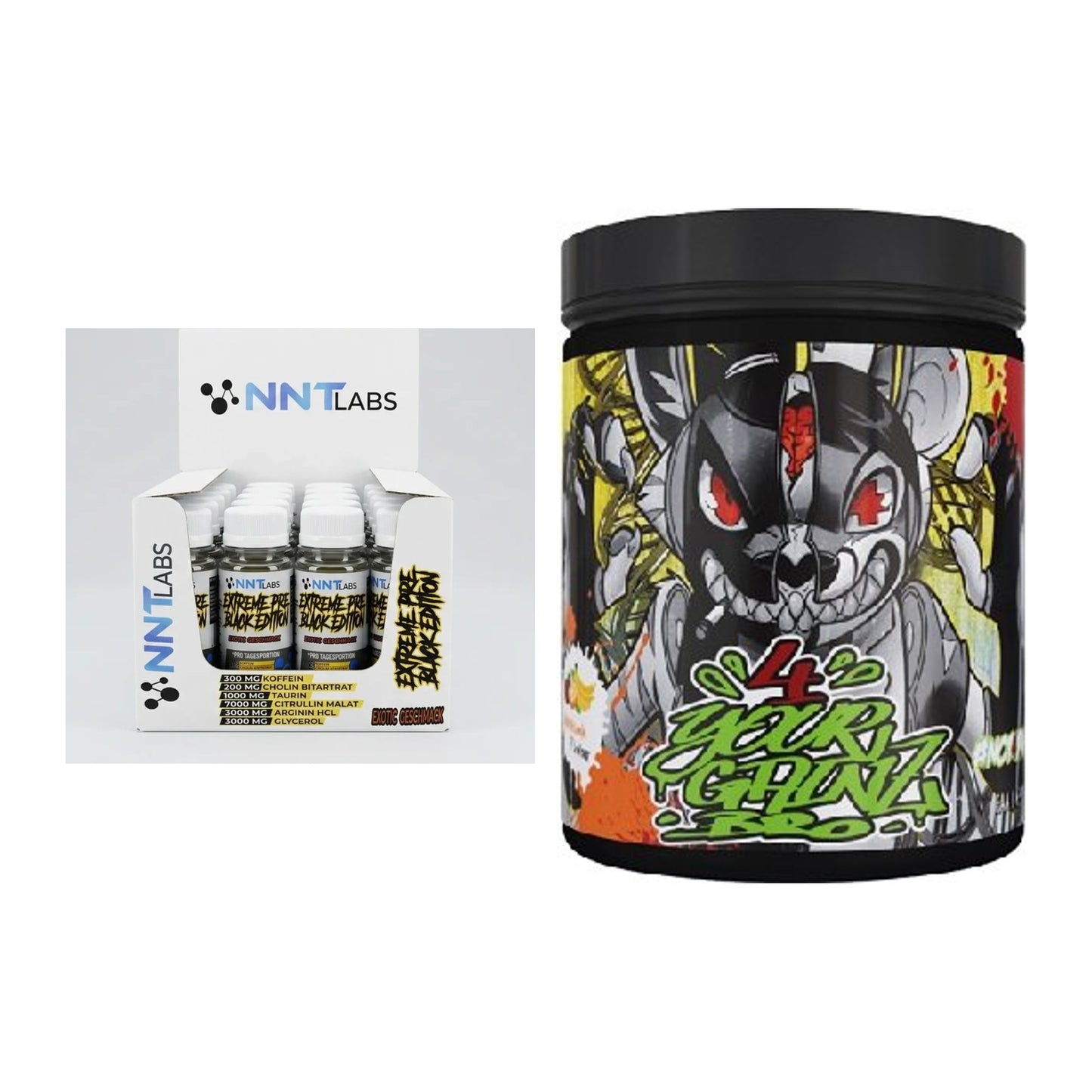 Trainings-Set: NNT Extreme Black Edition + BPS-Pharma EAA´s 4Your – alle enthaltenen Artikel