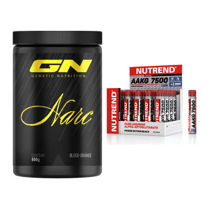 Trainings-Set: GN Narc + Nutrend AAKG 7500 Shots – alle enthaltenen Artikel