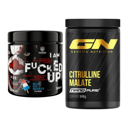 Trainings-Set: Swedish Supplements Fucked Up + GN Citrulline Malate – alle enthaltenen Artikel