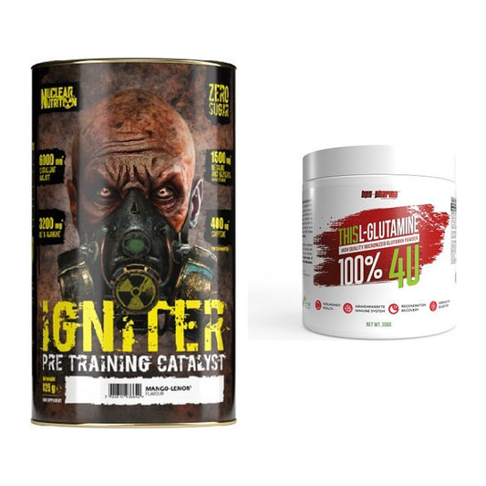 Trainings-Set: Nuclear Nutrition IGNITER + BPS-Pharma This Glutamin – alle enthaltenen Artikel