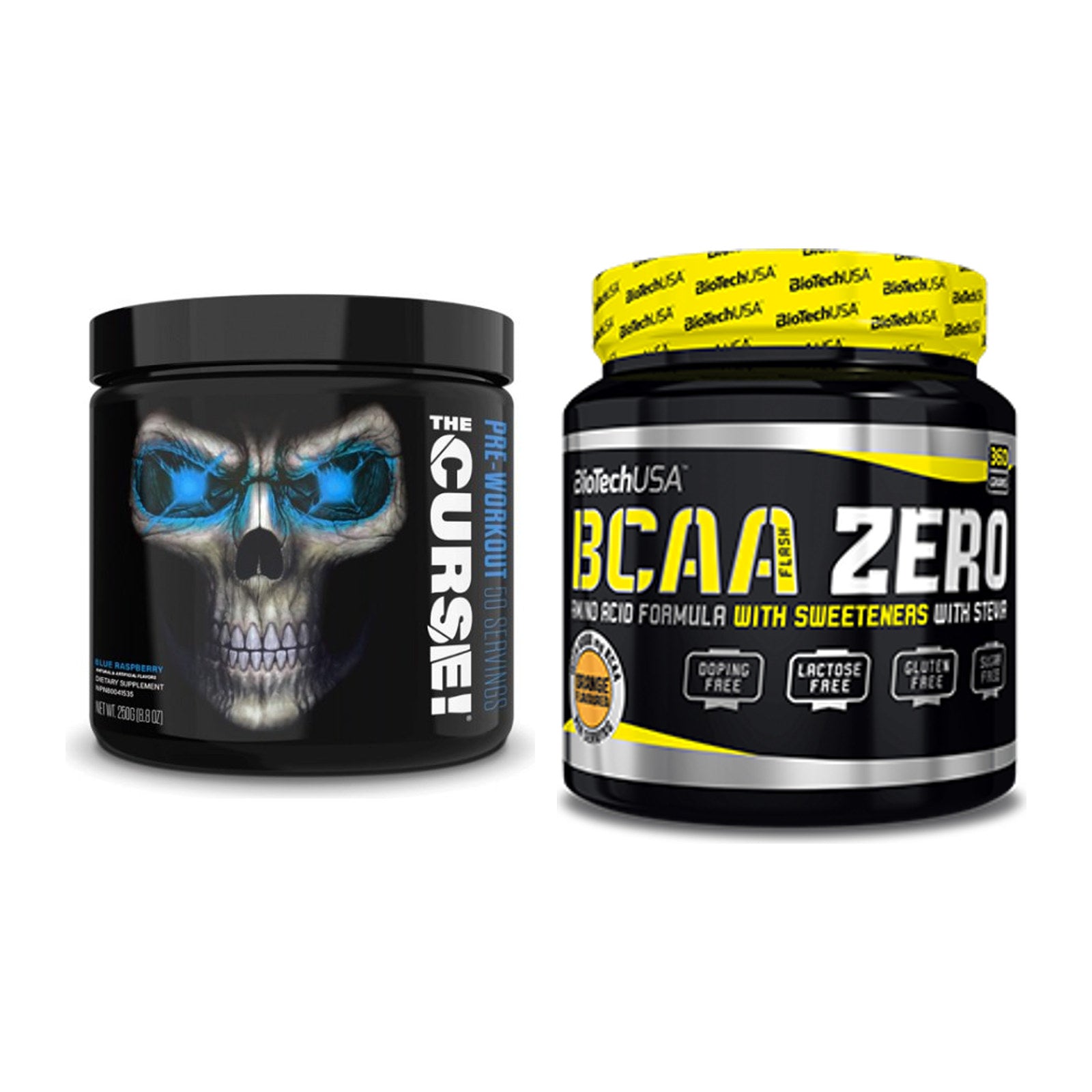 Trainings-Set: JNX Sports The Curse! + BioTech BCAA Zero – alle enthaltenen Artikel