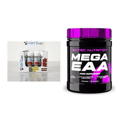 Trainings-Set: NNT Extreme Pump Shot + Scitec Mega EAA – alle enthaltenen Artikel
