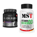 Trainings-Set: BioTech Black Blood CAF + MST Vitamin D3 5000IU 120 – alle enthaltenen Artikel