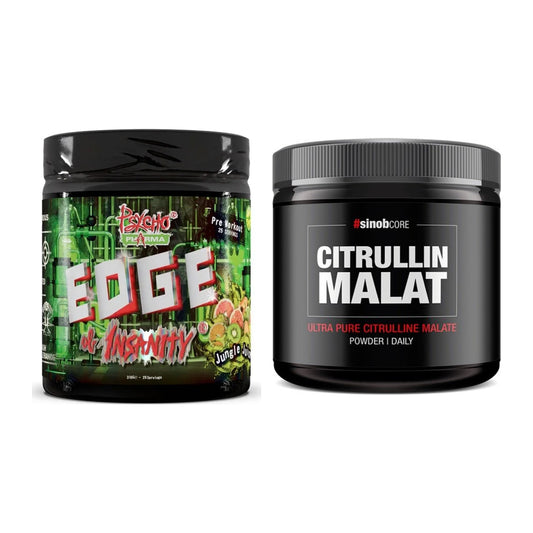 Trainings-Set: Psycho Pharma Edge + Sinob Core L-Citrullin – alle enthaltenen Artikel