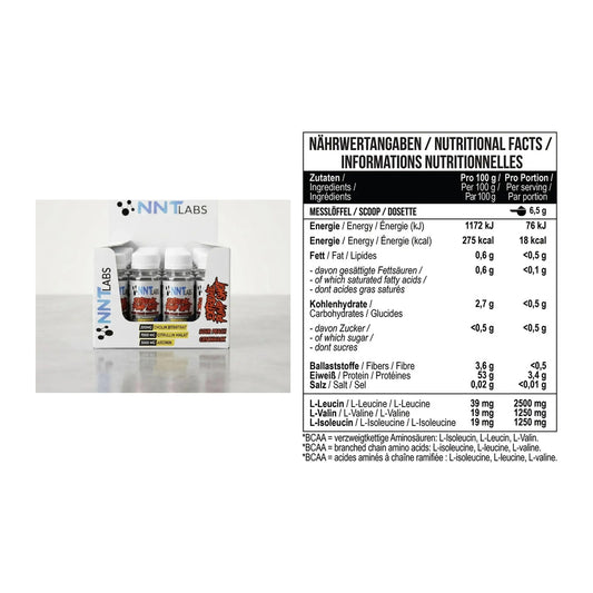 Trainings-Set: NNT Extreme Pump Shot + MST BCAA Zero – alle enthaltenen Artikel