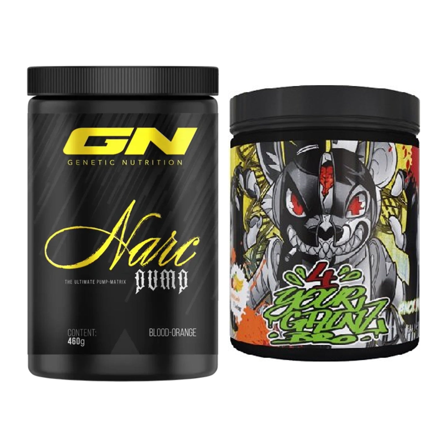 Trainings-Set: GN Narc Pump + BPS-Pharma EAA´s 4Your Gainz Bro – alle enthaltenen Artikel