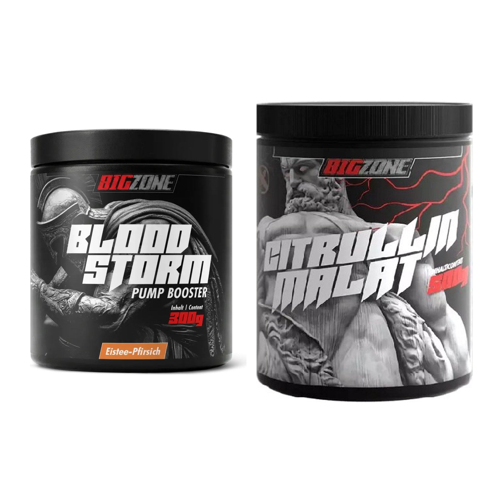 Trainings-Set: Big Zone Bloodstorm 2.0 + Big Zone Citrullin Malat – alle enthaltenen Artikel