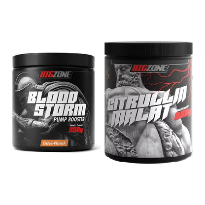 Trainings-Set: Big Zone Bloodstorm 2.0 + Big Zone Citrullin Malat – alle enthaltenen Artikel