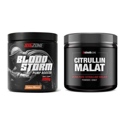 Trainings-Set: Big Zone Bloodstorm 2.0 + Sinob Core L-Citrullin Malat – alle enthaltenen Artikel