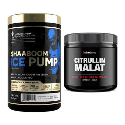 Trainings-Set: Kevin Levrone Shaaboom Ice + Sinob Core L-Citrullin – alle enthaltenen Artikel