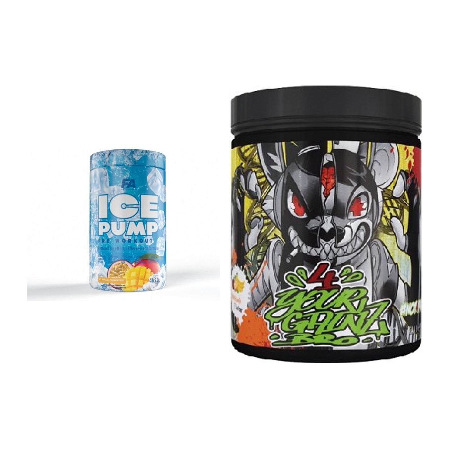 Trainings-Set: FA Nutrition ICE Pump + BPS-Pharma EAA´s 4Your – alle enthaltenen Artikel