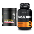 Trainings-Set: Dedicated Unstoppable + BioTech AAKG 1000mg 100 Tabl. – alle enthaltenen Artikel