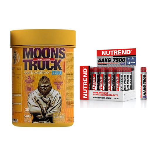 Trainings-Set: Zoomad Moonstruck 2.0 ZERO + Nutrend AAKG 7500 Shots – alle enthaltenen Artikel