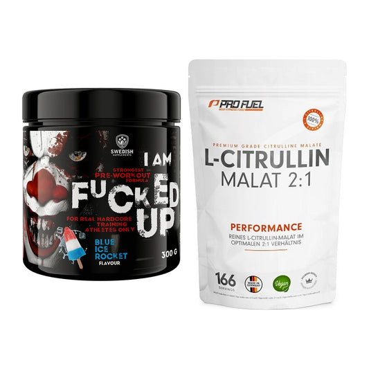 Trainings-Set: Swedish Supplements Fucked + ProFuel L-Citrullin Malat – alle enthaltenen Artikel