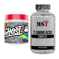 Trainings-Set: Ghost Legend V4 30 Serv. + MST 21 Amino Acids – alle enthaltenen Artikel