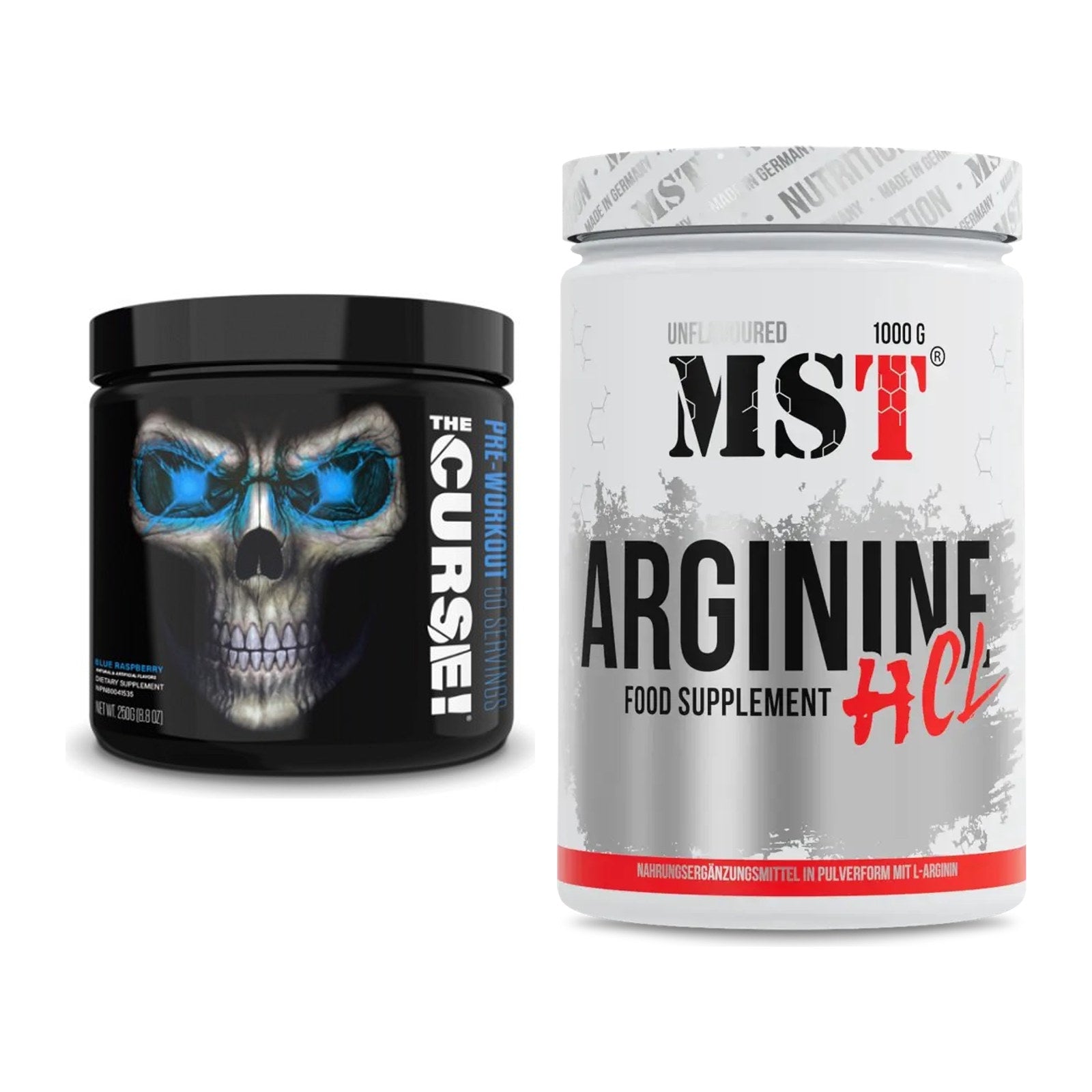 Trainings-Set: JNX Sports The Curse! + MST Arginine HCL – alle enthaltenen Artikel